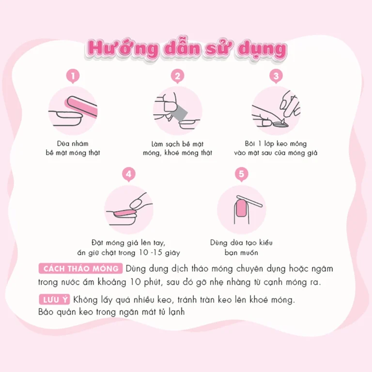 Ảnh 2 Nail box Bướm Bạc
