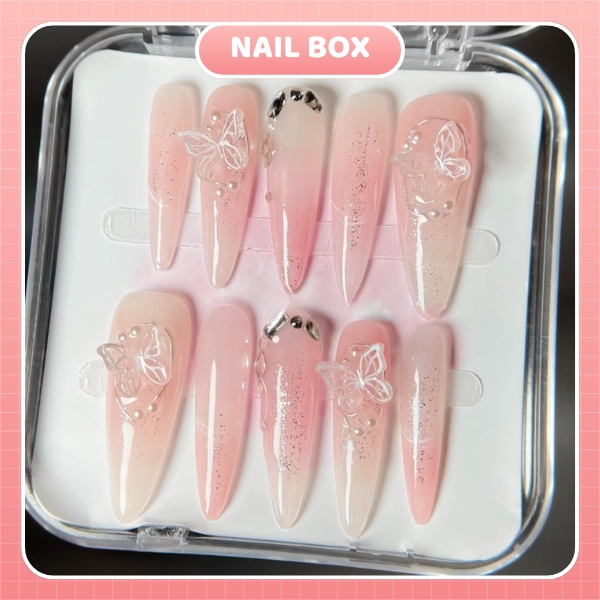 Nail box Bướm Hồng Sương