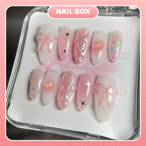 Nail box Hồng Kẹo Ngọt