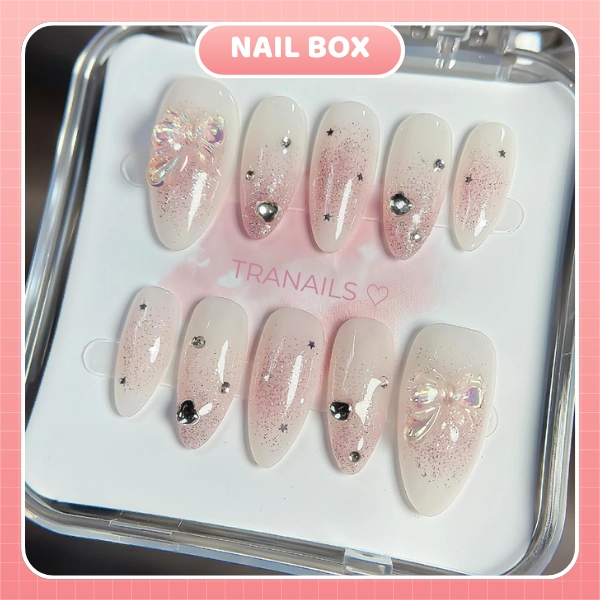 Nail box Pink Sparkle